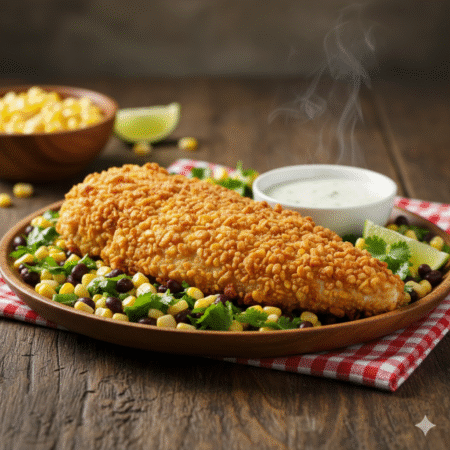 Corn Crusted Chicken