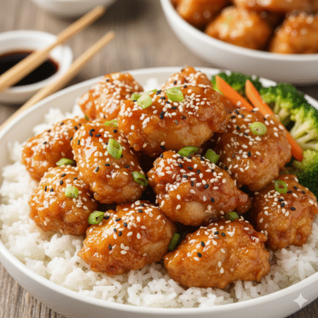 Honey Sesame Chicken