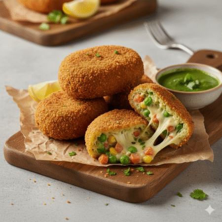 Veg Croquetts with Cheese